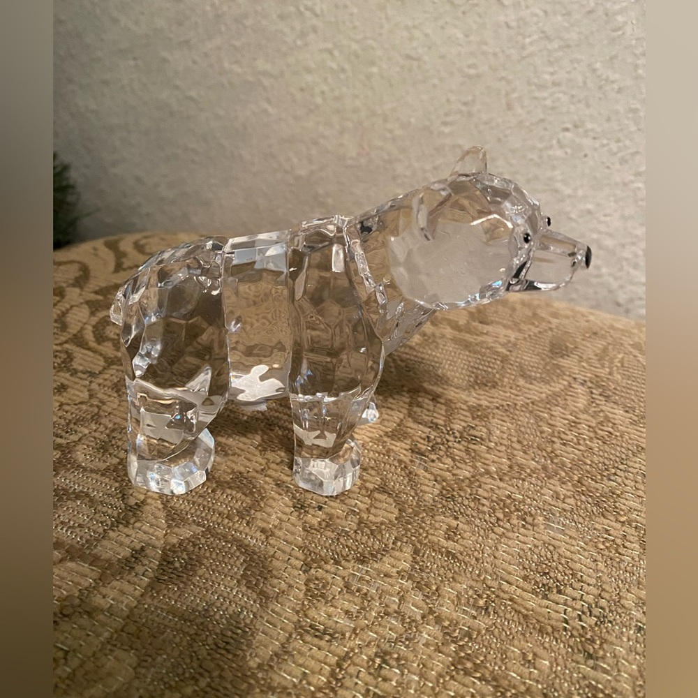 Crystal Like Acrylic POLAR BEAR Figurine by Roman